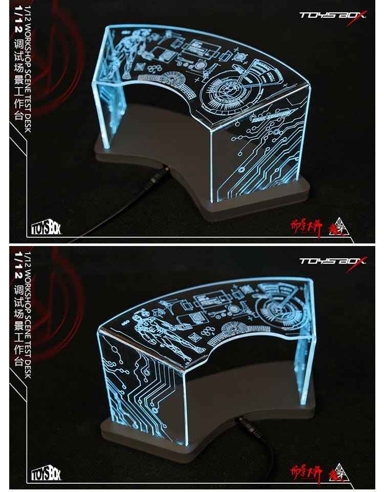 1/12 TOYS-BOX Tony Scene Debugging Table