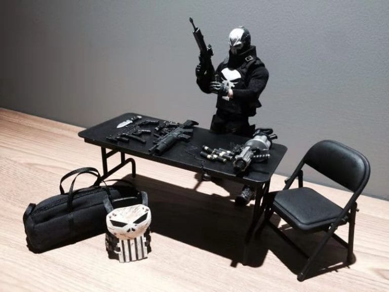 Customized Armed Accessories for Mezco Punisher 1/12 - Image 3