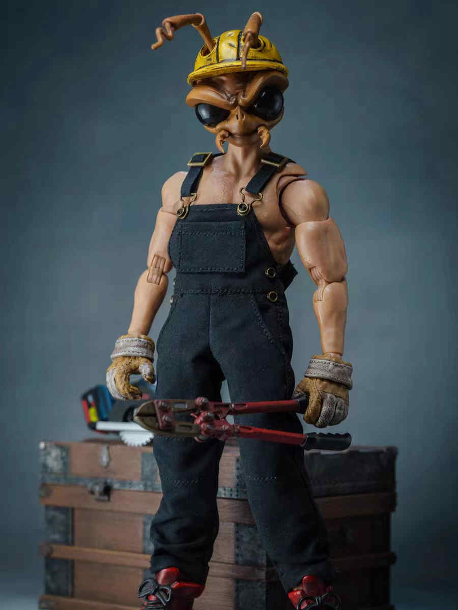 bib overalls for 1/12 nwtoys nota mezco bodies vcs2306 – VCTOYSBOX