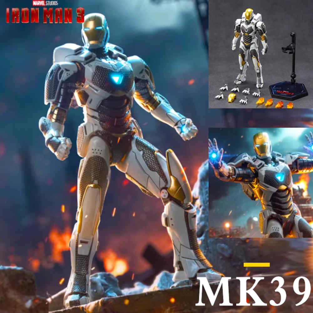 Unleash the power of the Zhongdong 1/10 Iron Man Mark 39 figure! Pre-order  yours today and bring Tony Stark's armor to life.…