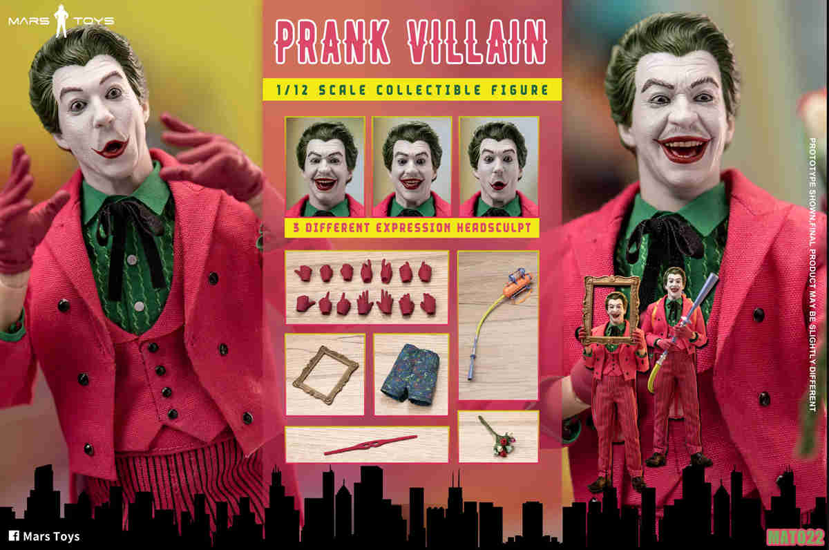 Pre Order Mars Toys 1/12 Prank Villain Action Figure MAT022 deposit link