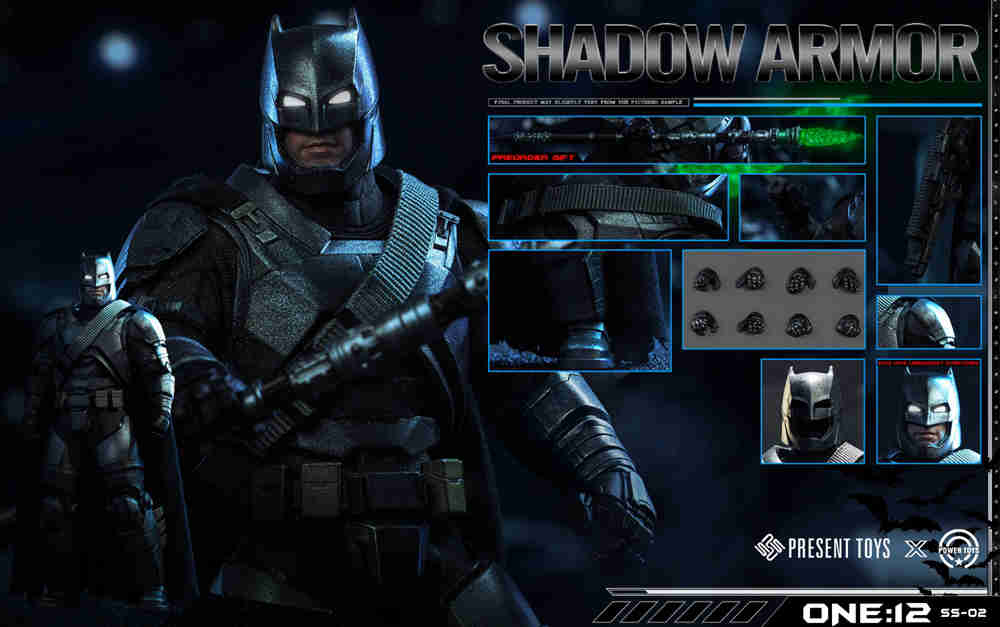 PRESENT TOYS X POWER TOYS 1/12 Shadow Armor - ss02 regular