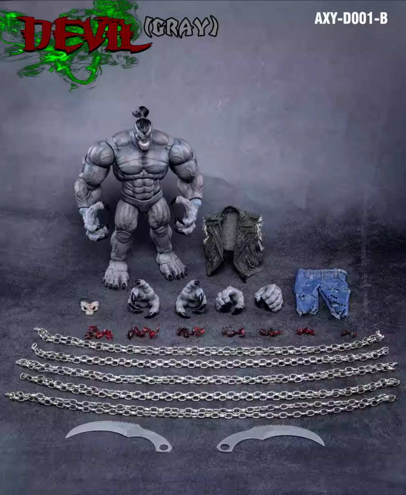 AXYTOYS 1/12 Grey Devil axy-d001 23.65cm action figure - deluxe