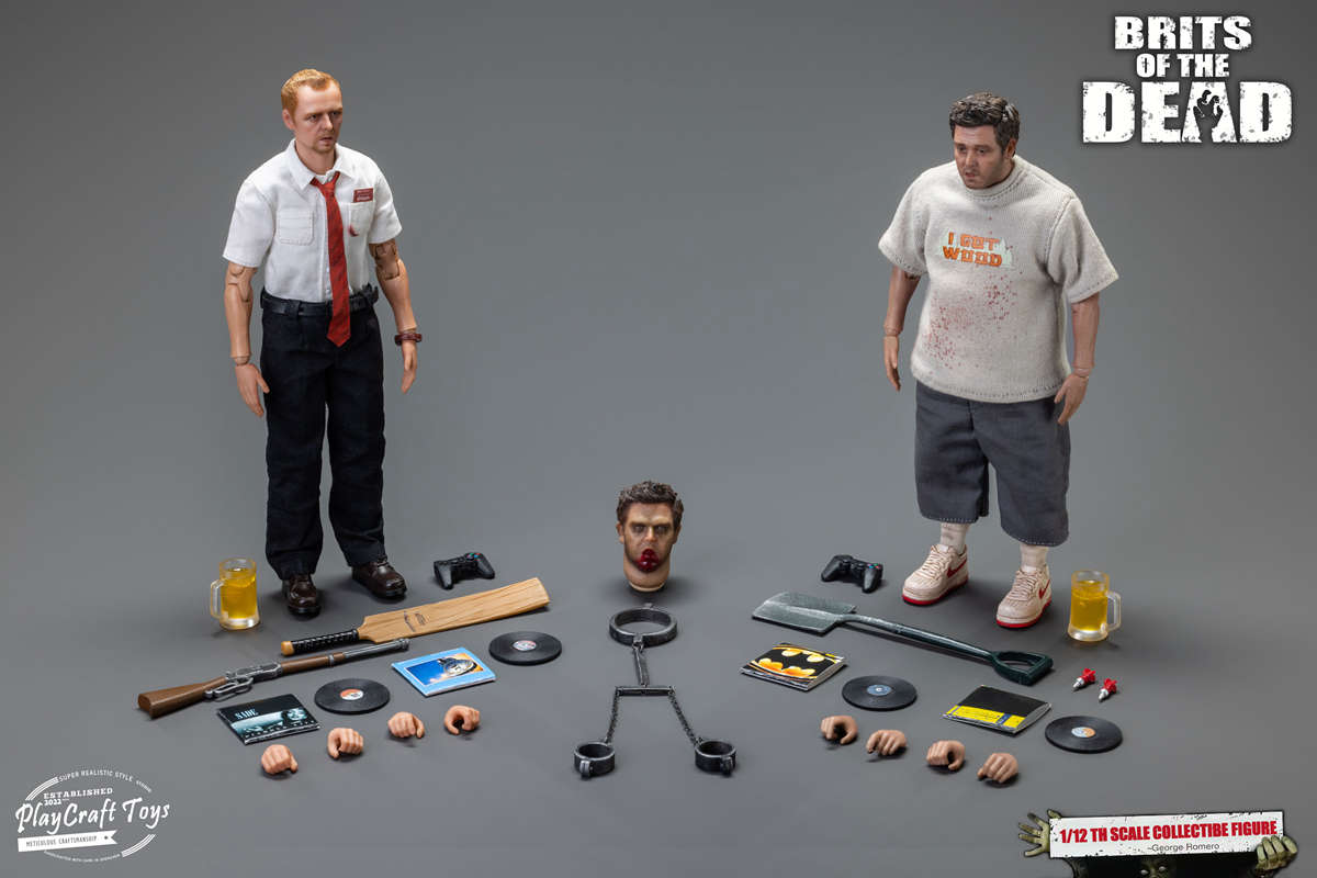 Pre Order Play Craft Toys 1/12 Zombie Slim And Zombie Fatty Set with bonus PC003 deposit link