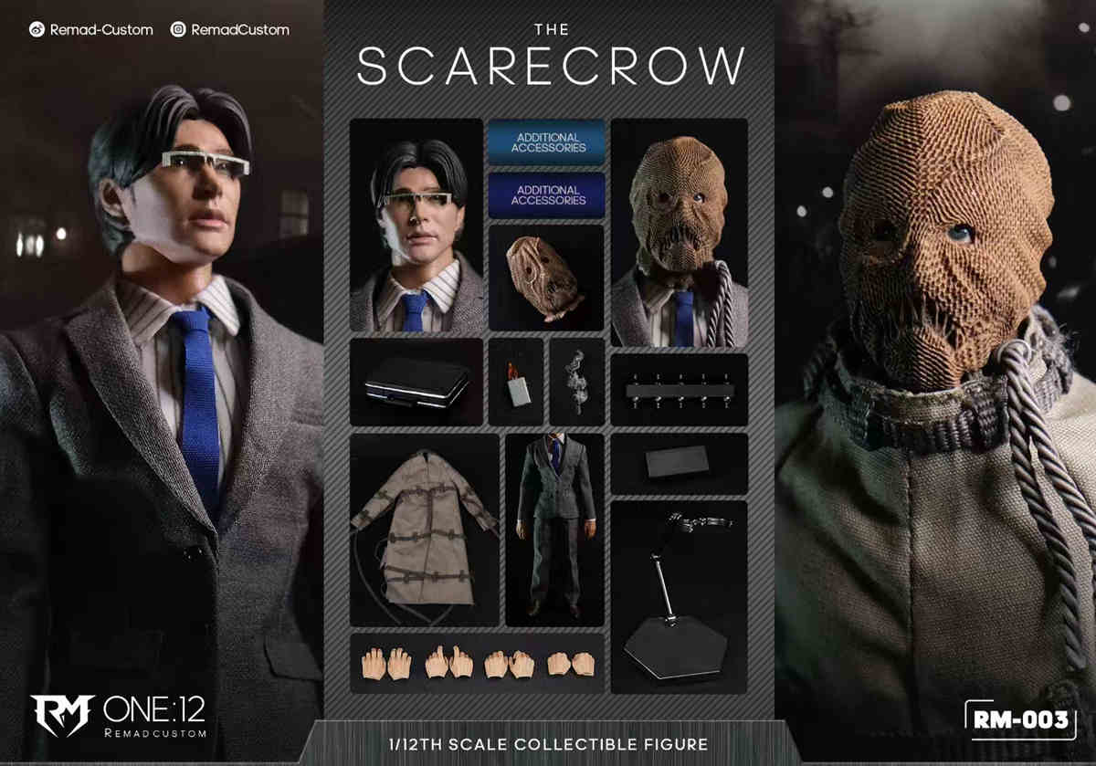 Pre Order Remad Custom 1/12 Scarecrow RM003 deposit link