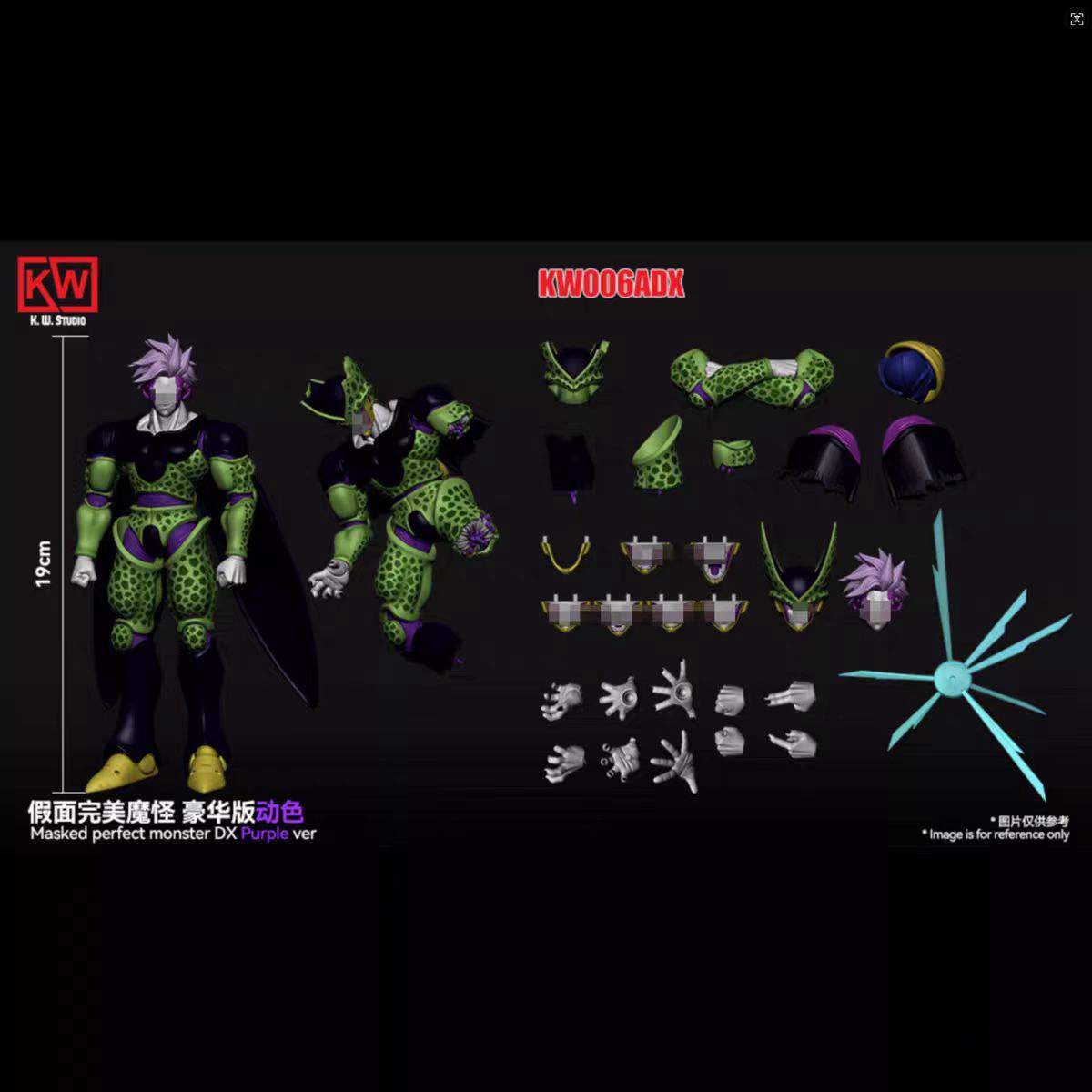 KW Studio 1/12 Masked Monster Deluxe Edition KW006 - kw006a dong color deluxe