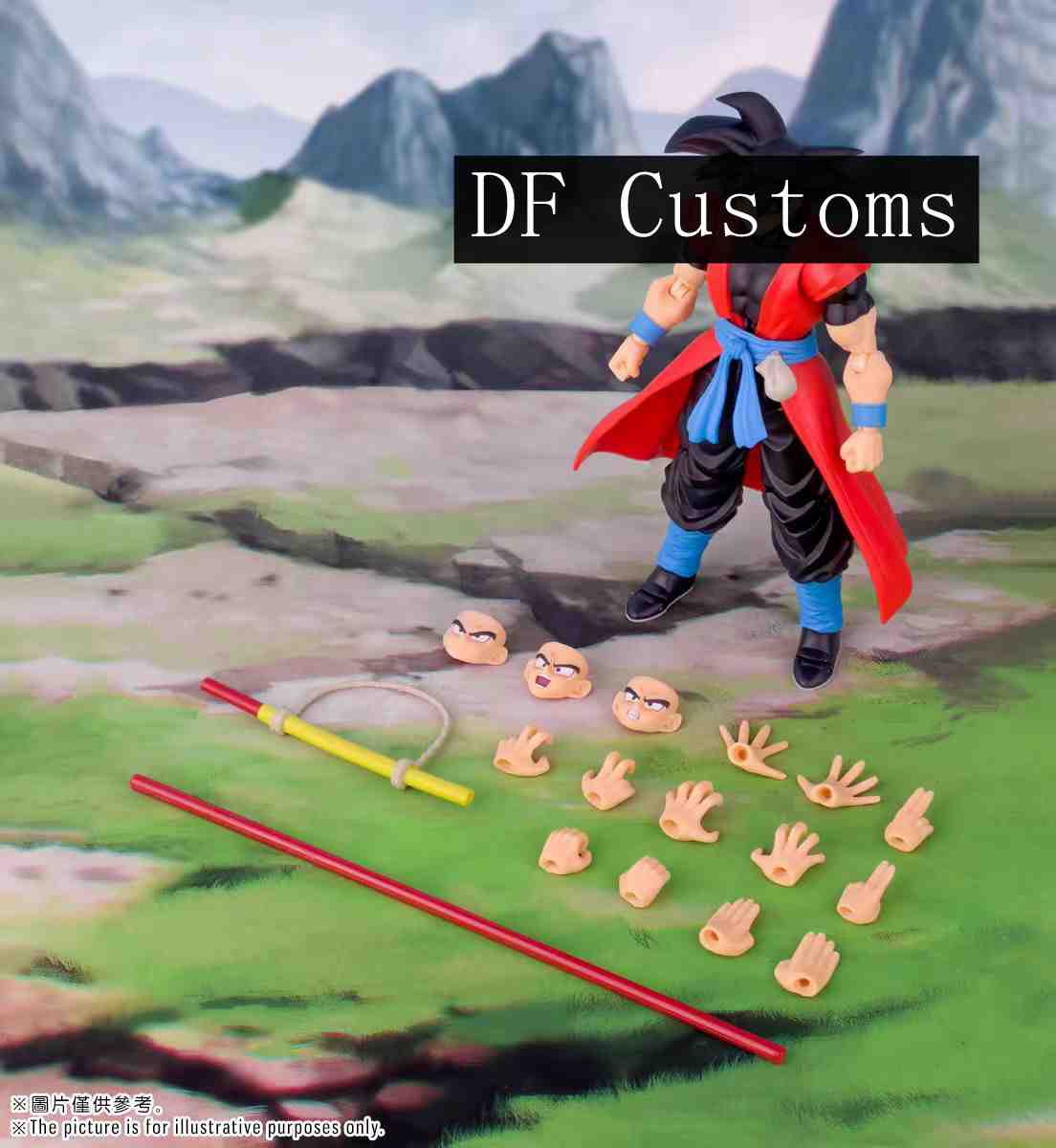 In Stock Demoniacal Fit 1/12 Red Suit Wukong
