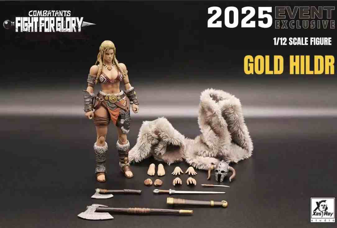 Pre Order Xesray 1/12 Combatants Fight for Glory Gold Hildr xesray2507 deposit link