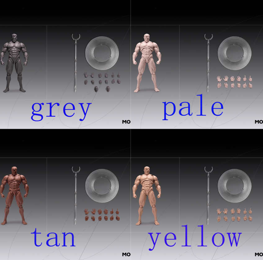 Pre Order INART MORFIG 1/12 Male Body BB01 4 colors deposit link