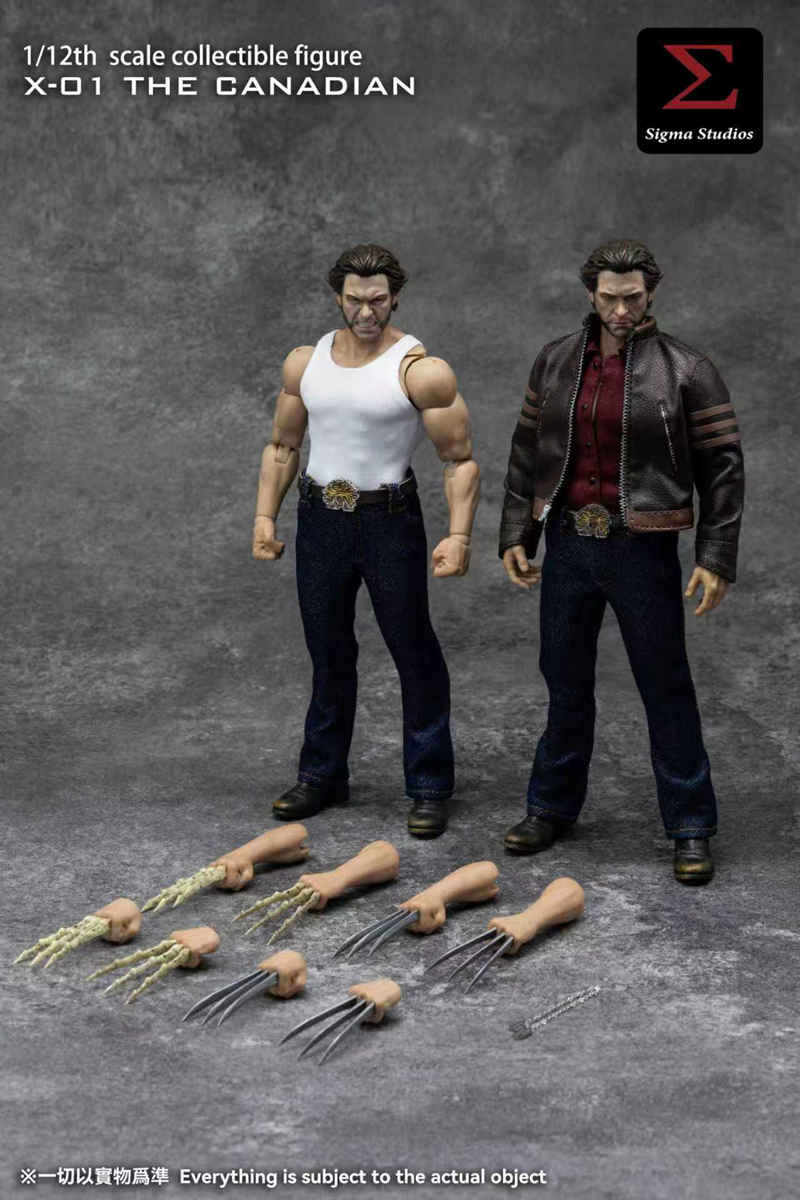 Pre Order Sigma Toys 1/12 The Canadian X01 deposit link