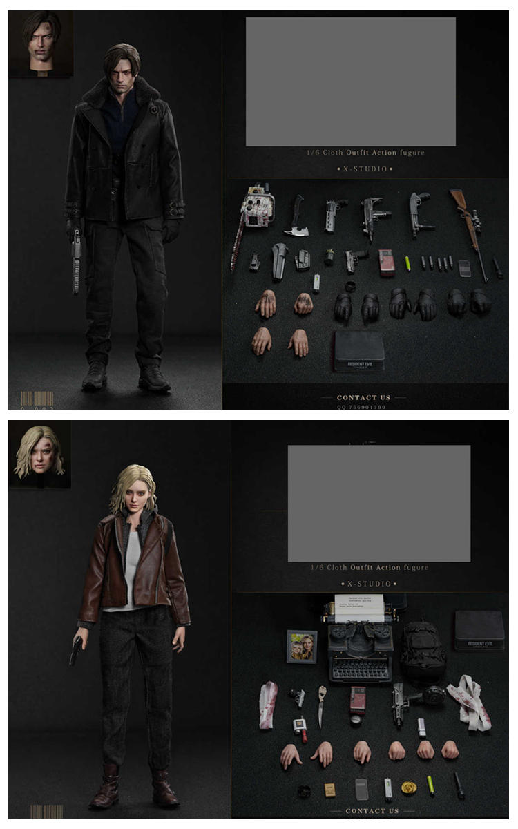 Pre Order X-STUDIO 1/6 Cloth Outfit Bio 9-003 Agents deposit link