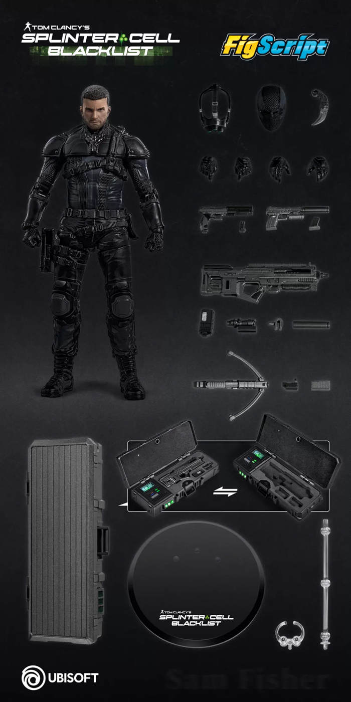 Pre Order CCS FigScript 1/12 SamFisher deposit link