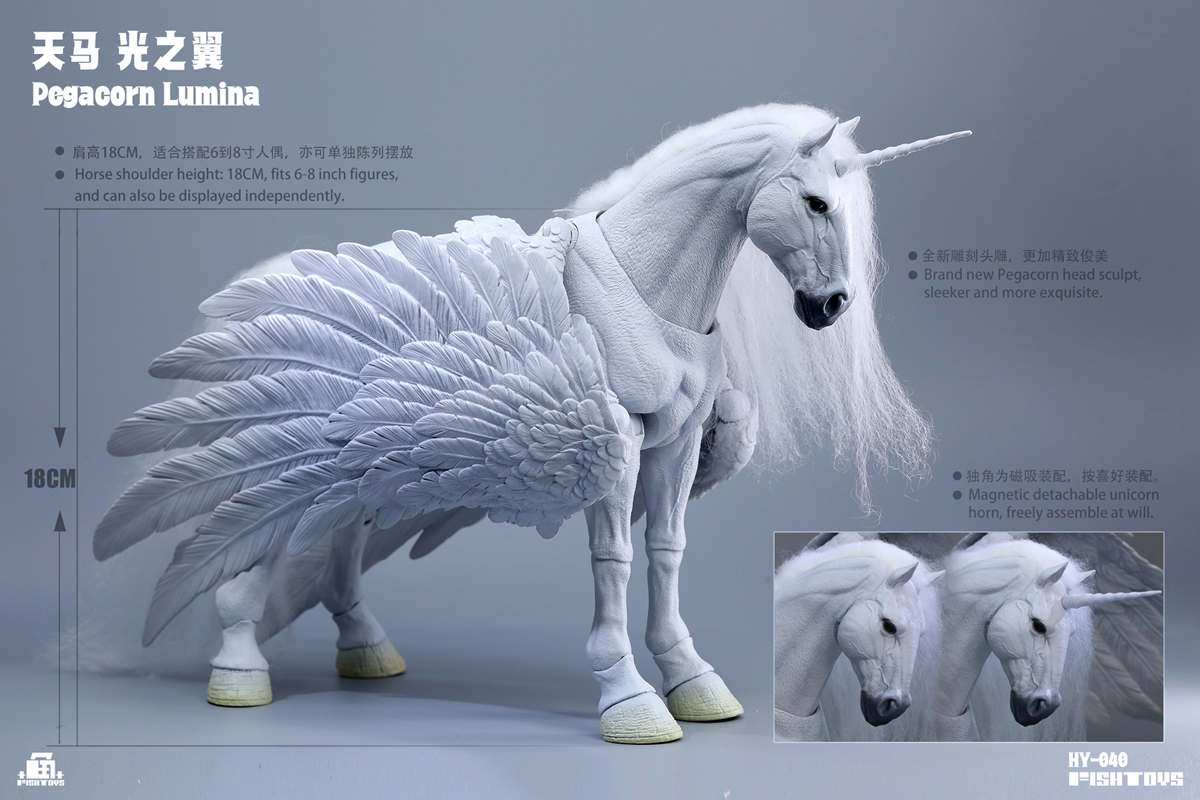 Pre Order Fishtoys 1/12 Pegacorn Lumina fit 6-8 inches figures HY040 deposit link