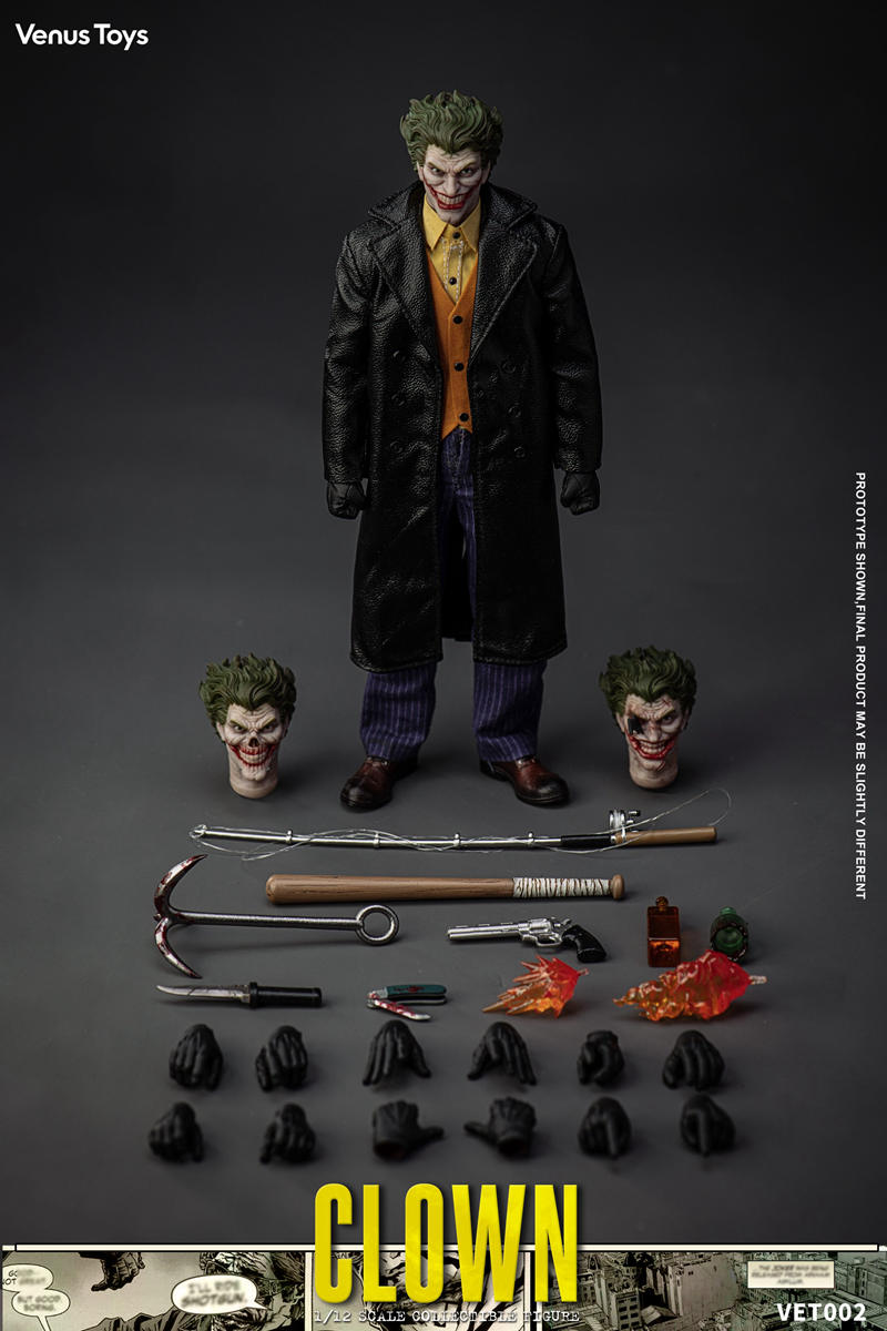 Pre Order Venus Toys 1/12 THE CLOWN VET002 deposit link