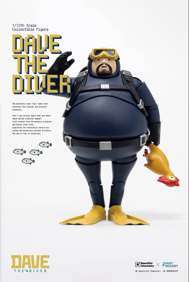 Pre Order Beautiful Chemistry 1/12 DAVE THE DIVER BC2607 deposit link