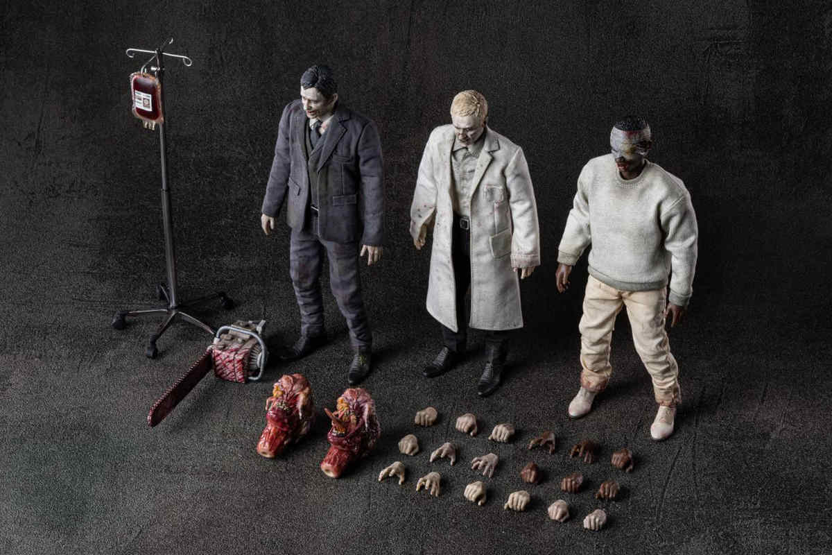 Pre Order Kraken Studio 1/12 Ward Of Dead 3 Figures Set with bonus ks2607 deposit link