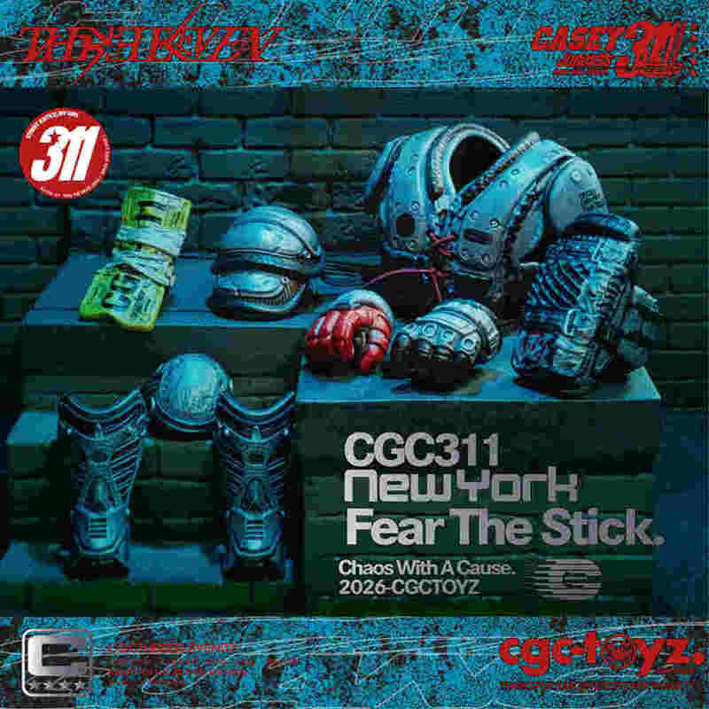 Pre Order CGCToyz 1/12 311 Fear the Stick accessory pack for Casey Jones deposit link