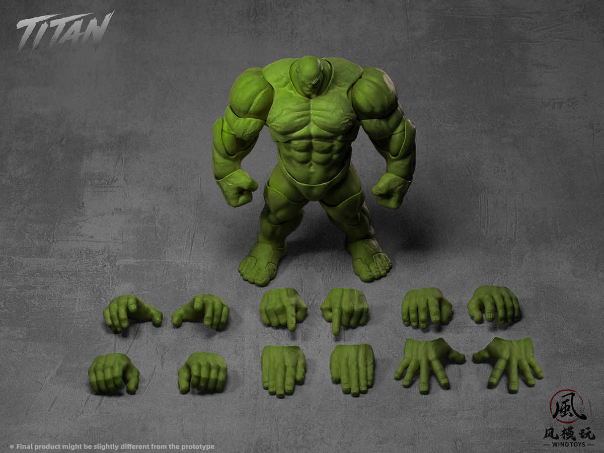 Pre Order Wind Toys 1/12 Body Titan four colors deposit link