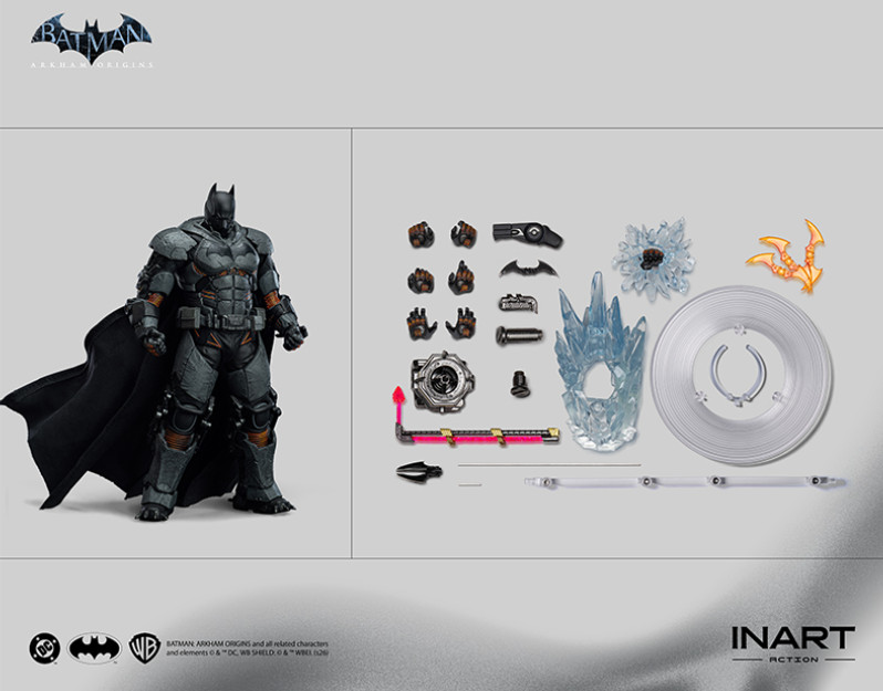 Pre Order INART Batman Arkham Origins 1/12 Thermal Armor Batman MAG G0013 deposit link