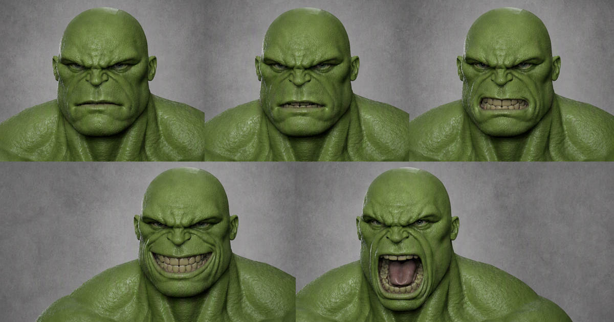 Pre Order Overload Studio 1/12 Headsculpt Set with hair deposit link